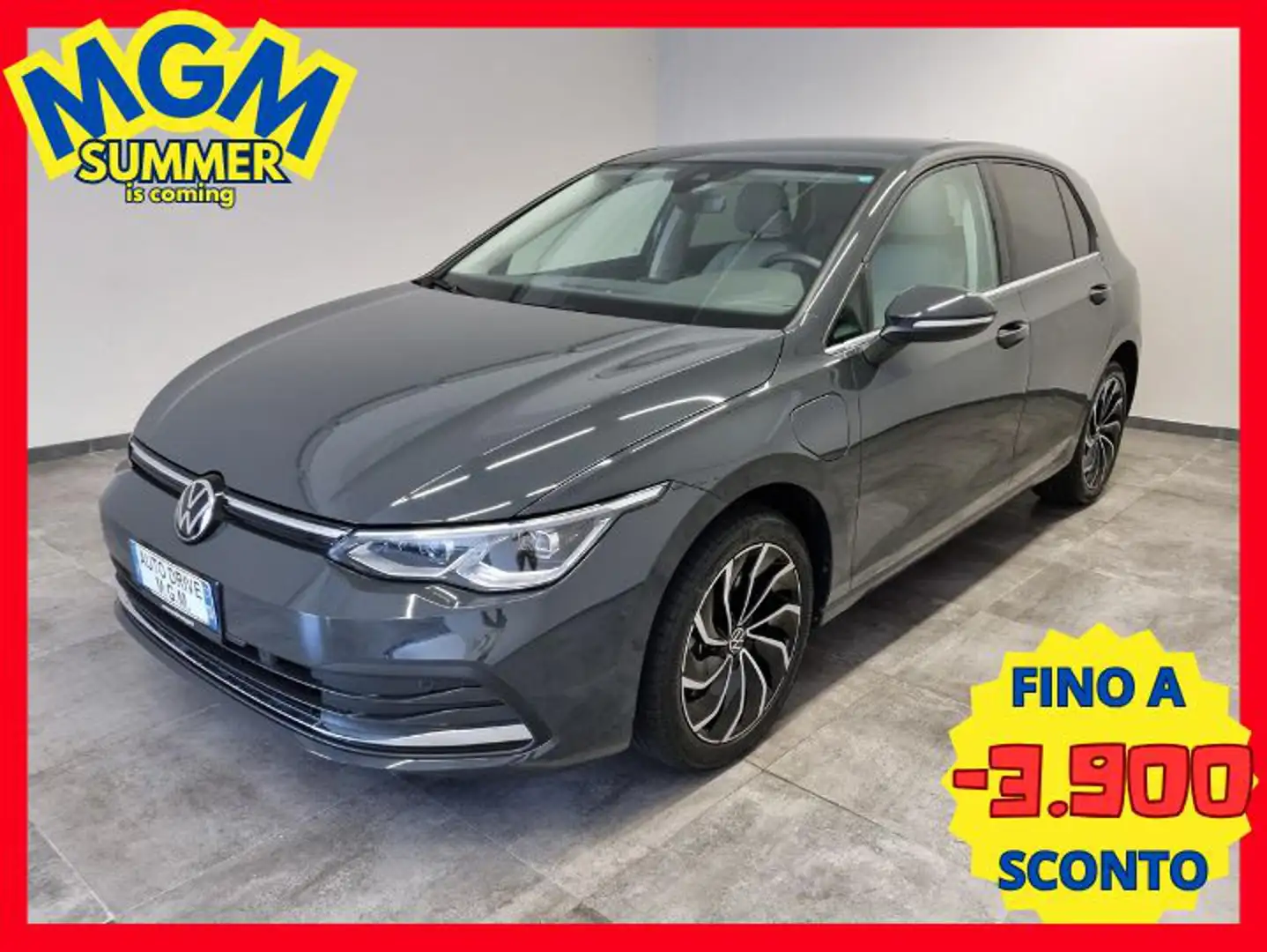Volkswagen Golf 1.4 TSI eHYBRID 204 CV DSG Style Grigio - 1