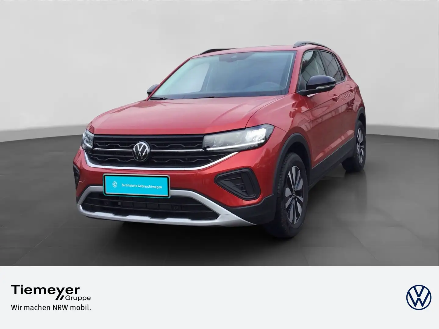 Volkswagen T-Cross 1.0 TSI GOAL NAVI LED KAMERA SITZHZG Rojo - 1