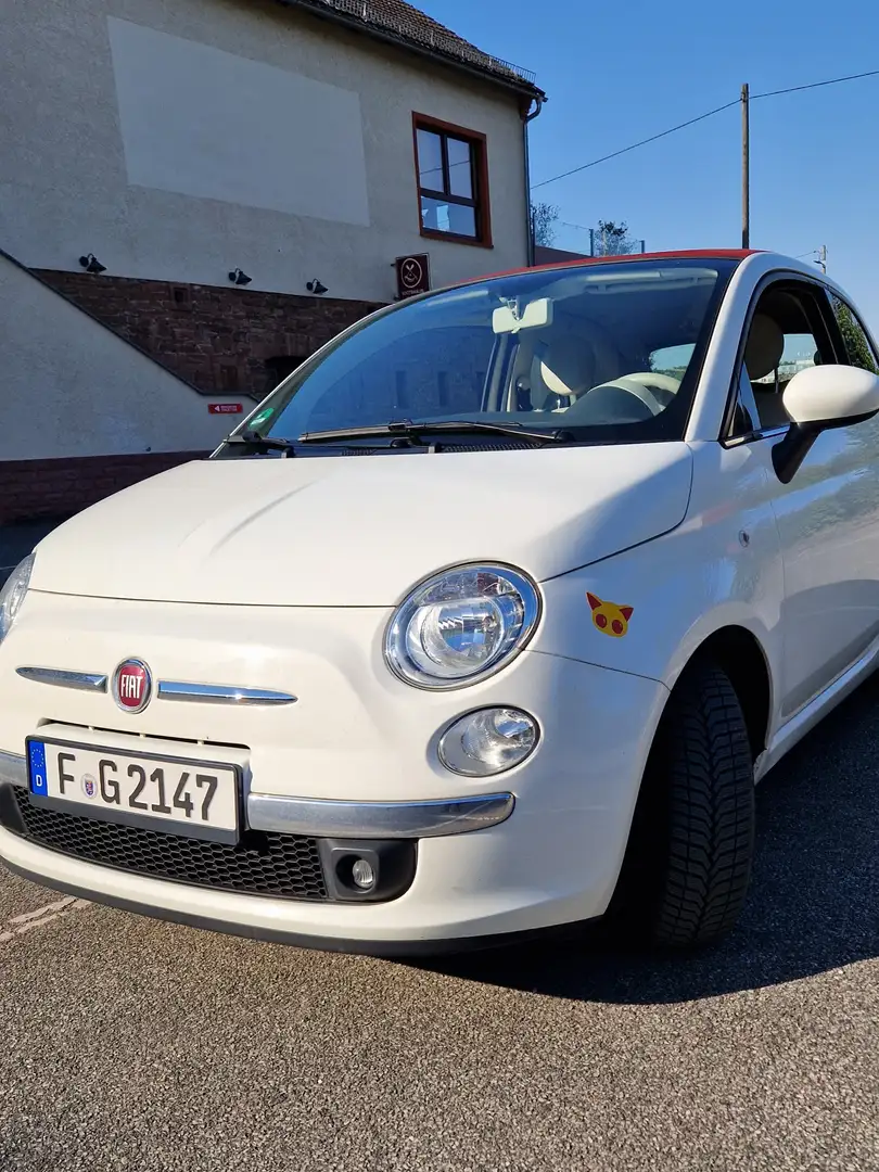 Fiat 500C 500 C 1.2 Lounge Weiß - 1