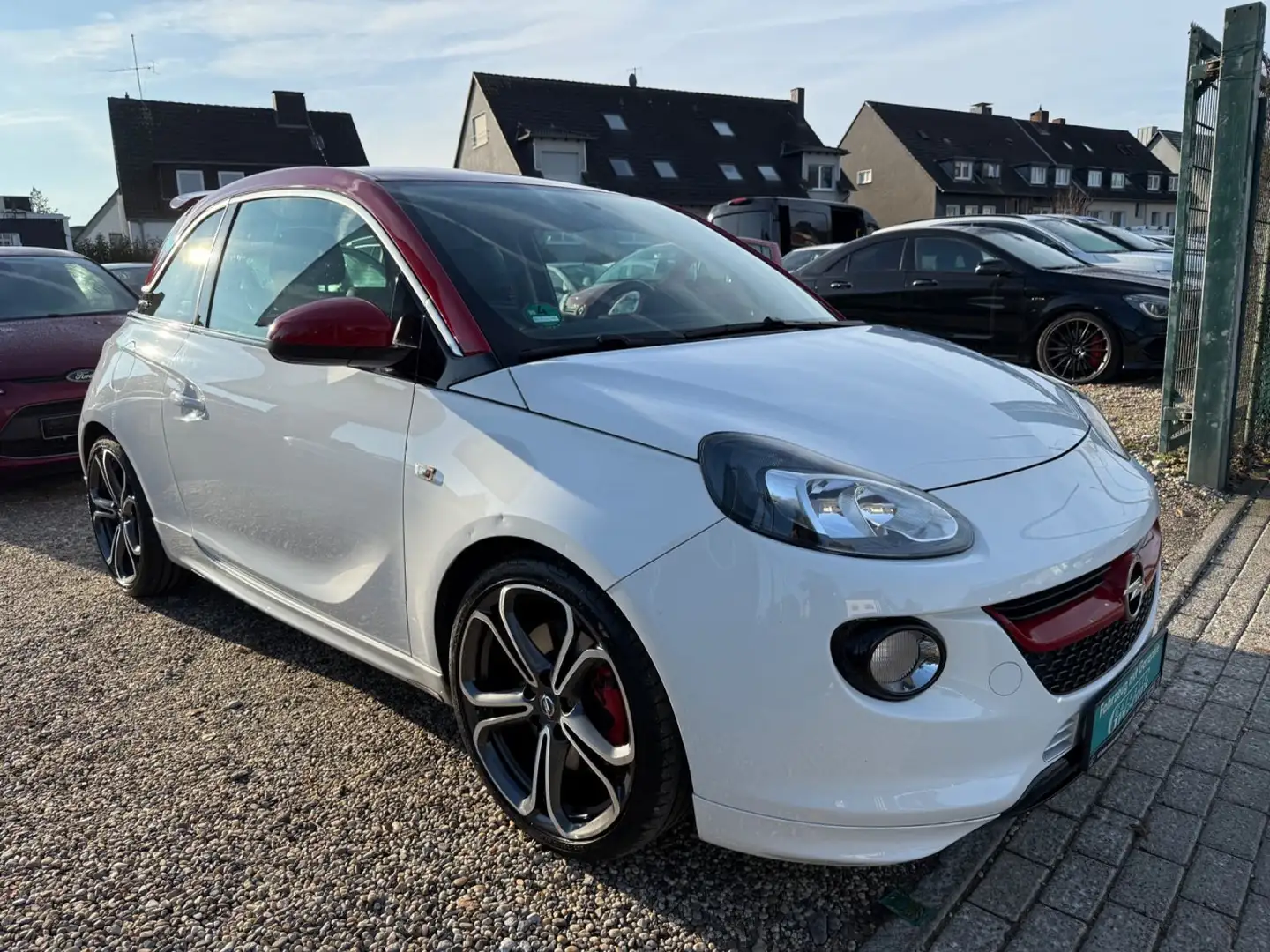 Opel Adam S*2HAND*TÜV NEU*TOPP* Blanc - 1