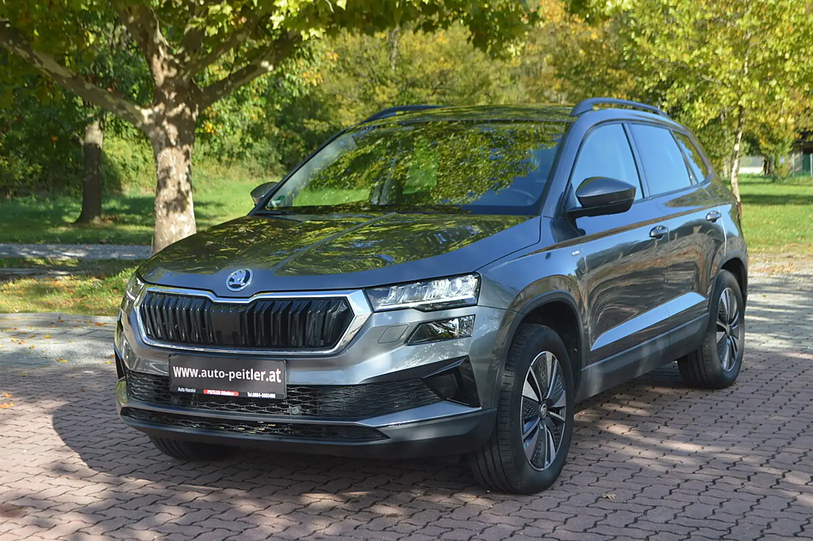 Skoda Karoq 2,0 TDI 4x4 DSG+NAVI+AHK+LED+ Grau - 2