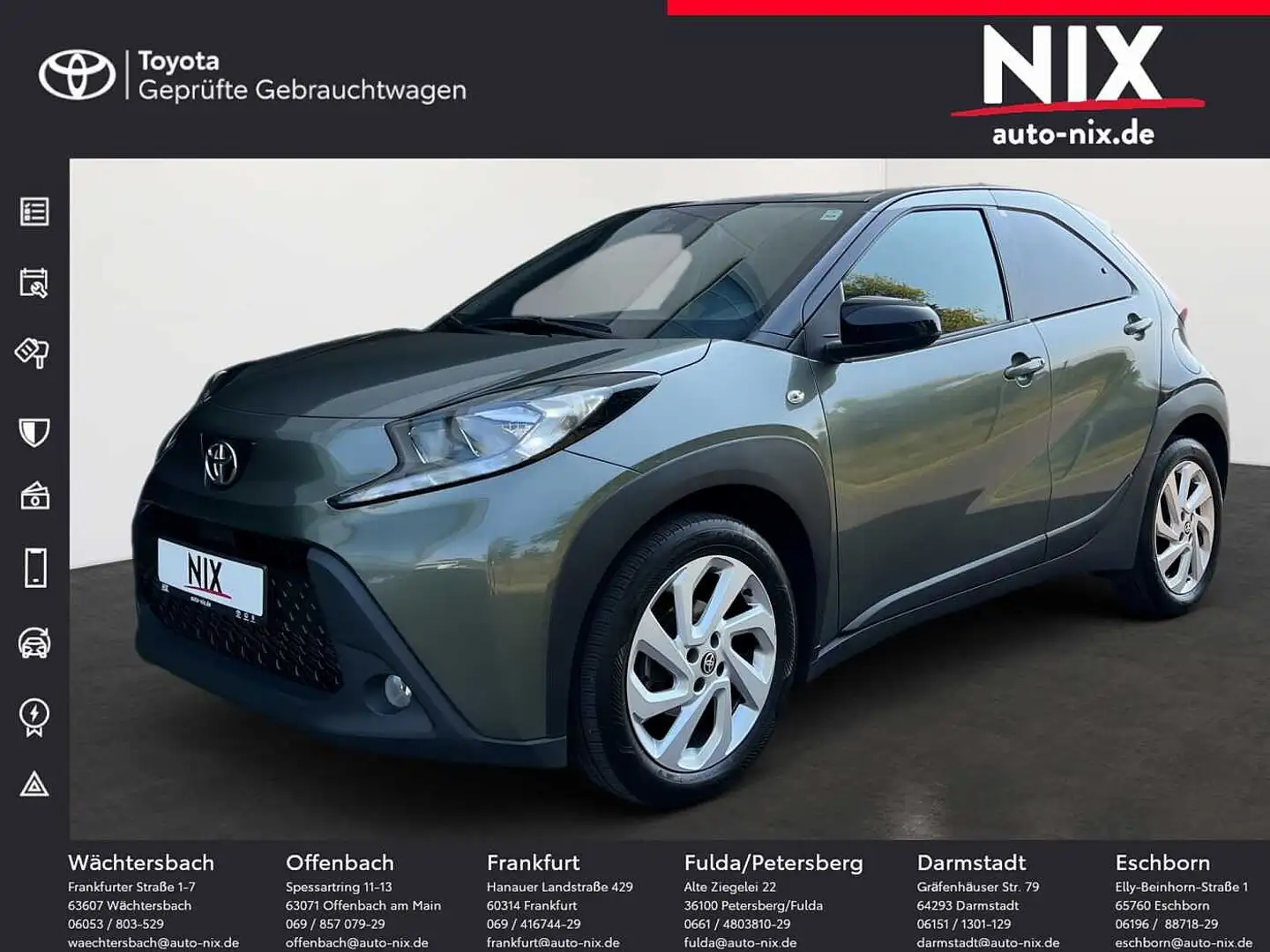 Toyota Aygo X 1.0 Pulse SHZ KLIMA KAMERA Noir - 1