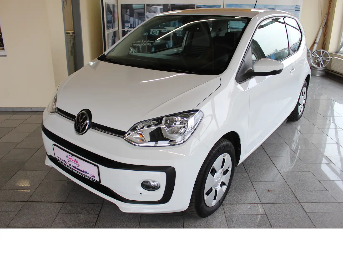 Volkswagen up! move 1.0 MPI,Top-Ausstattung,Top-Zustand Blanc - 1