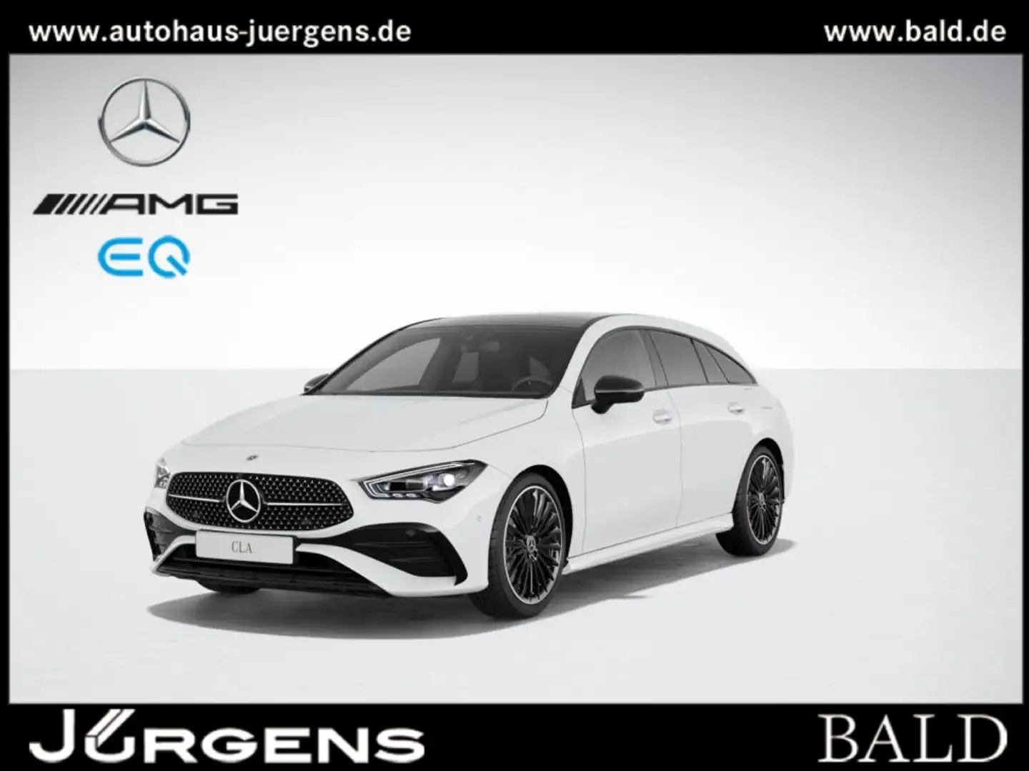 Mercedes-Benz CLA 250 4M SB AMG-Sport/Pano/Burm/Stdhz/Night/19 Weiß - 1