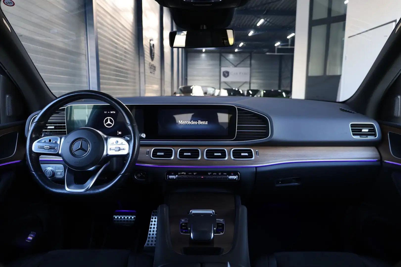 Mercedes-Benz GLE 450 4MATIC AMG LED/VIRTUAL/SFEER/PANO/LEER+S.VERWARMIN Noir - 2