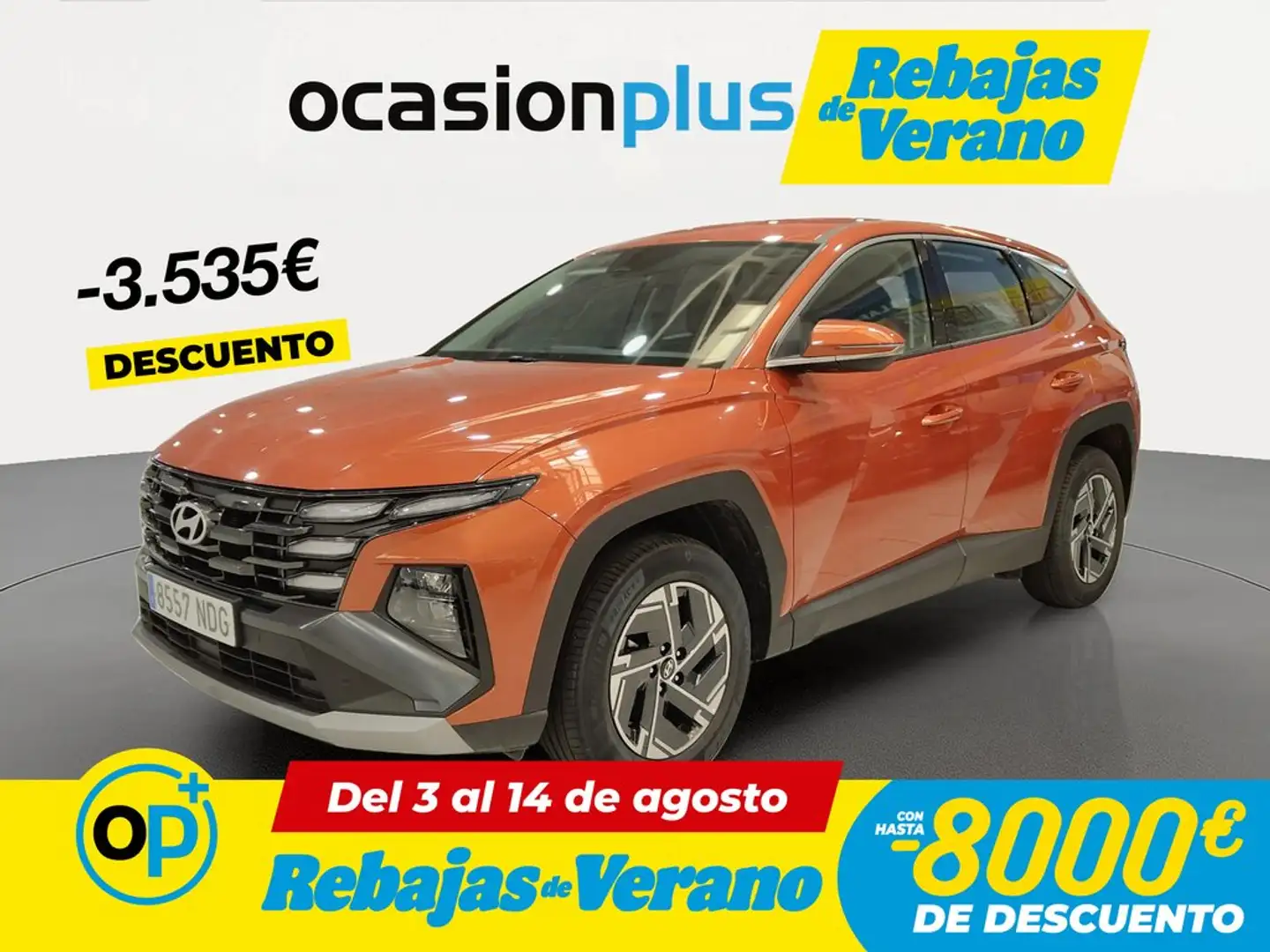 Hyundai TUCSON 1.6 T HEV Klass AT Naranja - 1