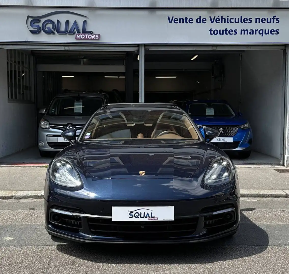 Porsche Panamera II 3.0 V6 462ch 4 E-Hybrid Bleu - 2