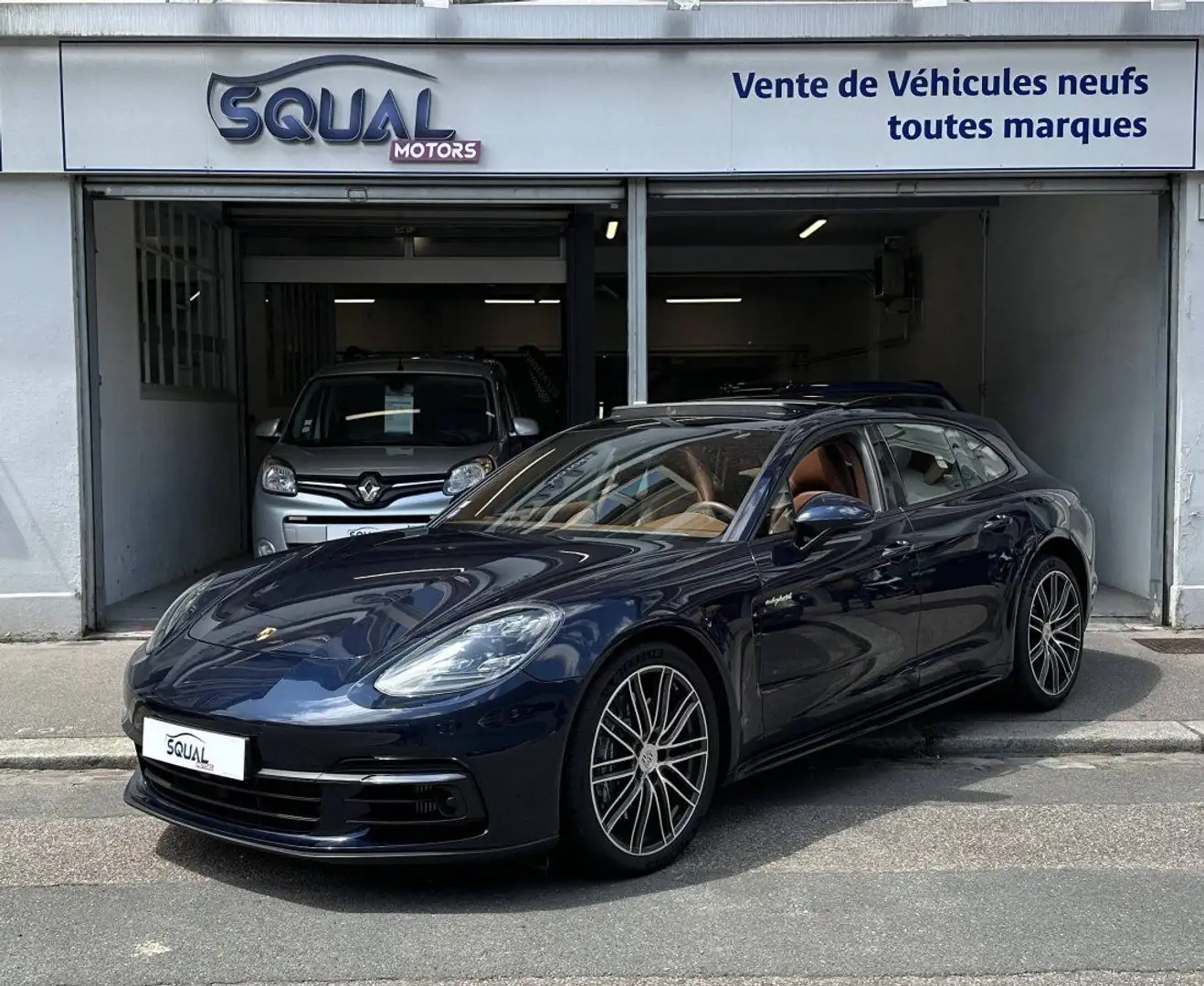 Porsche Panamera II 3.0 V6 462ch 4 E-Hybrid Bleu - 1