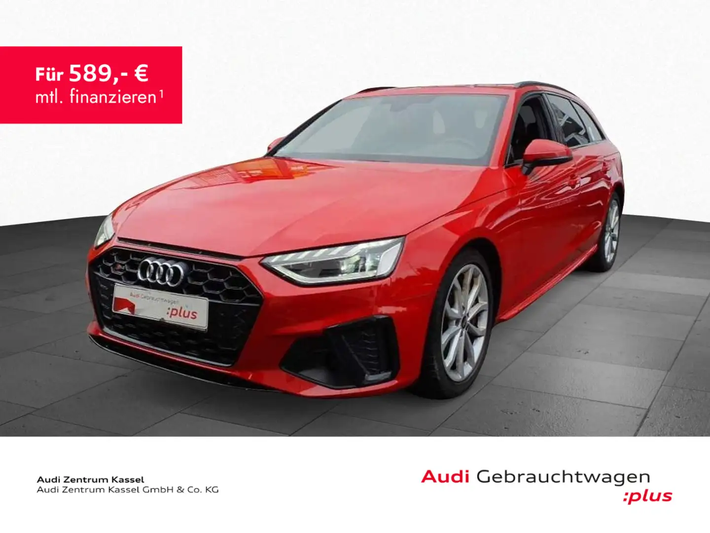 Audi S4 3.0 TDI quattro LED Pano Navi Kamera Rot - 1
