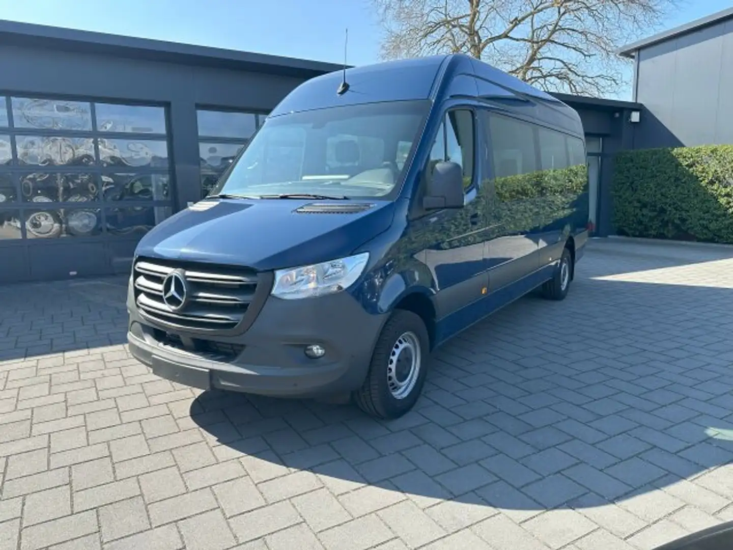 Mercedes-Benz Sprinter Sprinter 315 CDI HochLang Stdhzg/Navi/AHK-Vorb++ Blau - 1
