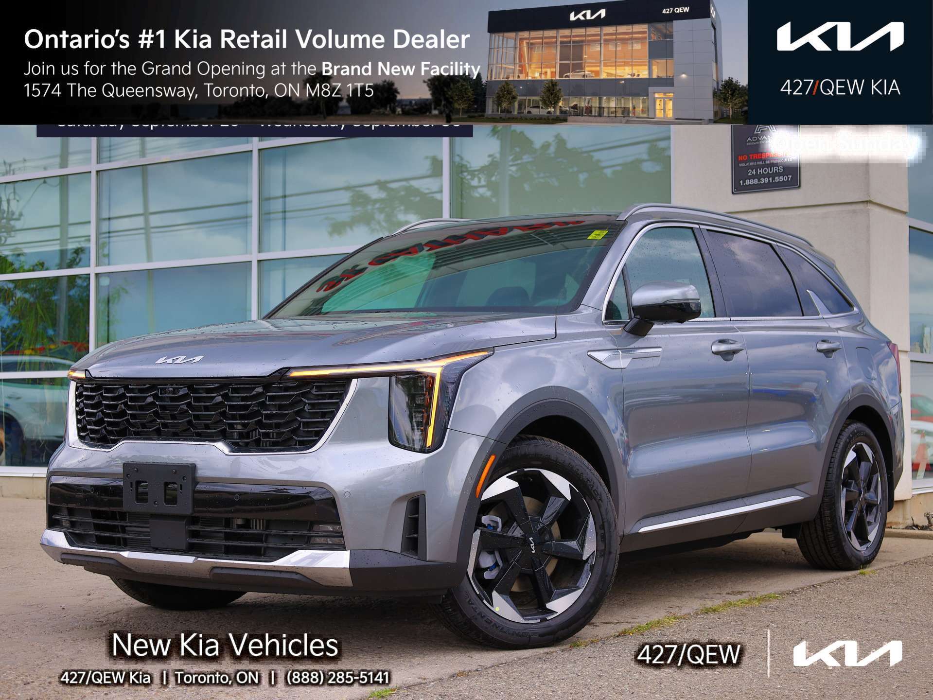 Gray 2026 Kia Sorento Hybrid SUV / Crossover 6-Speed Automatic