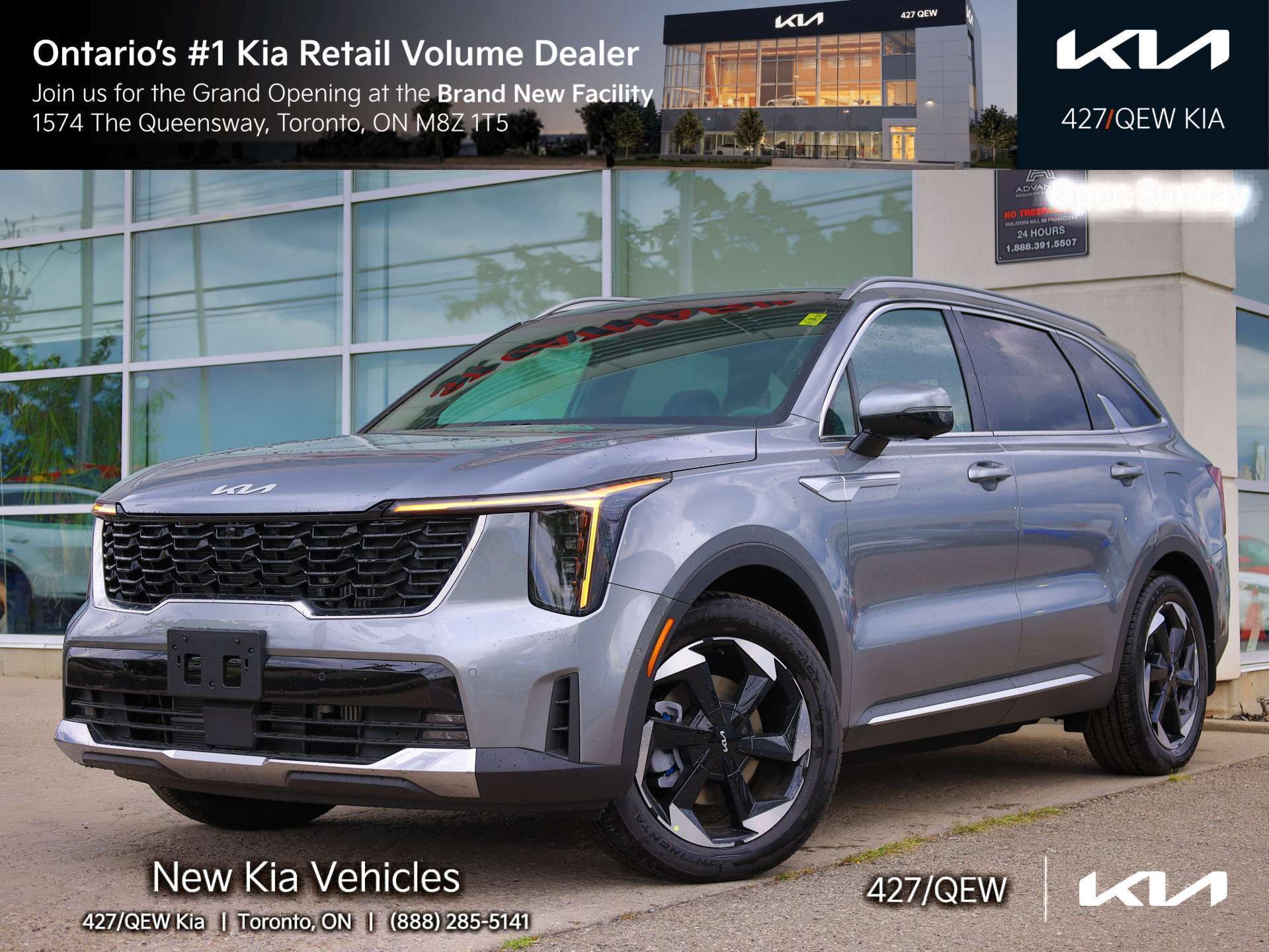 Gray 2026 Kia Sorento Hybrid SUV / Crossover  6-Speed Automatic