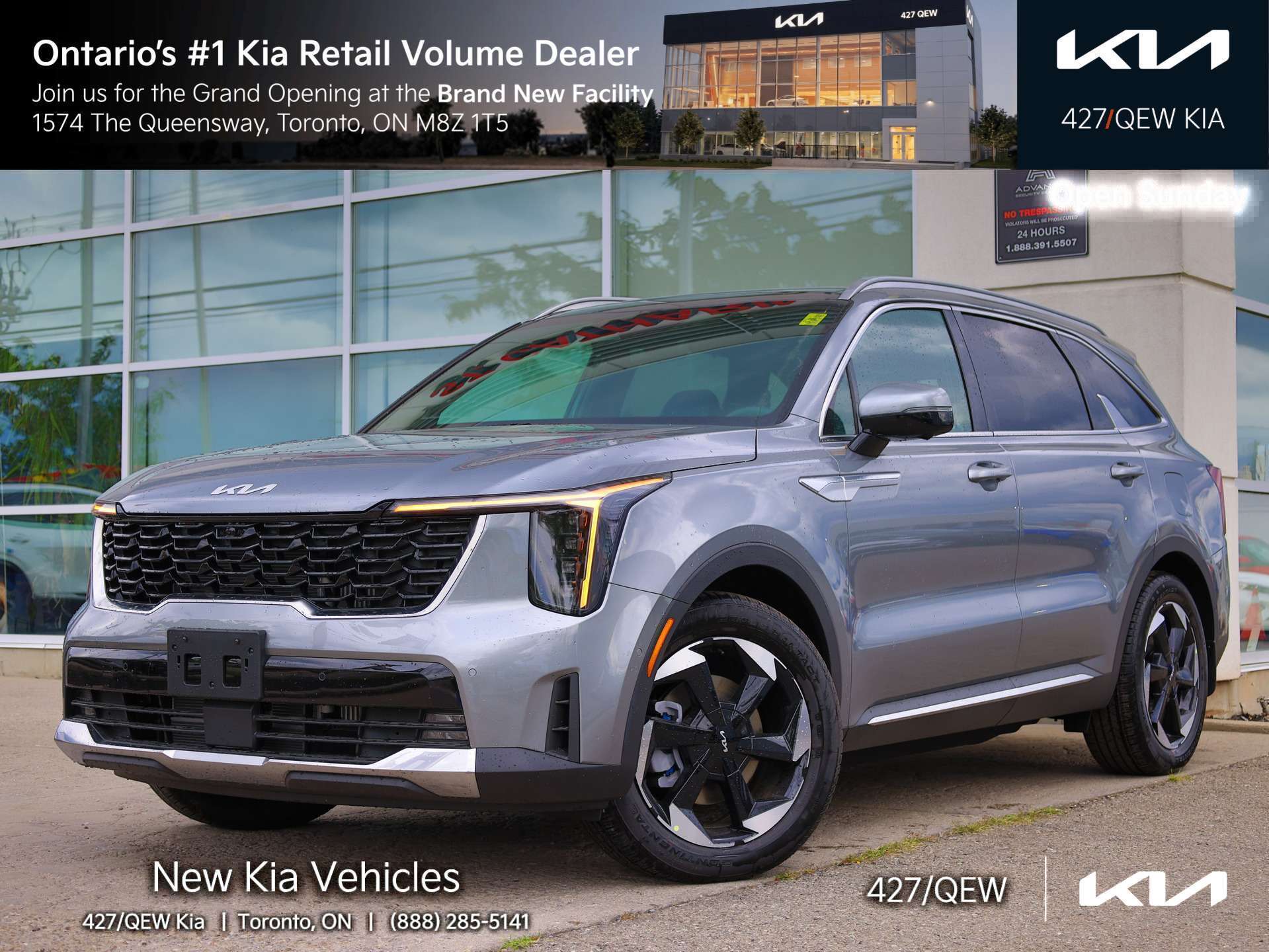 Gray 2026 Kia Sorento Hybrid SUV / Crossover  6-Speed Automatic