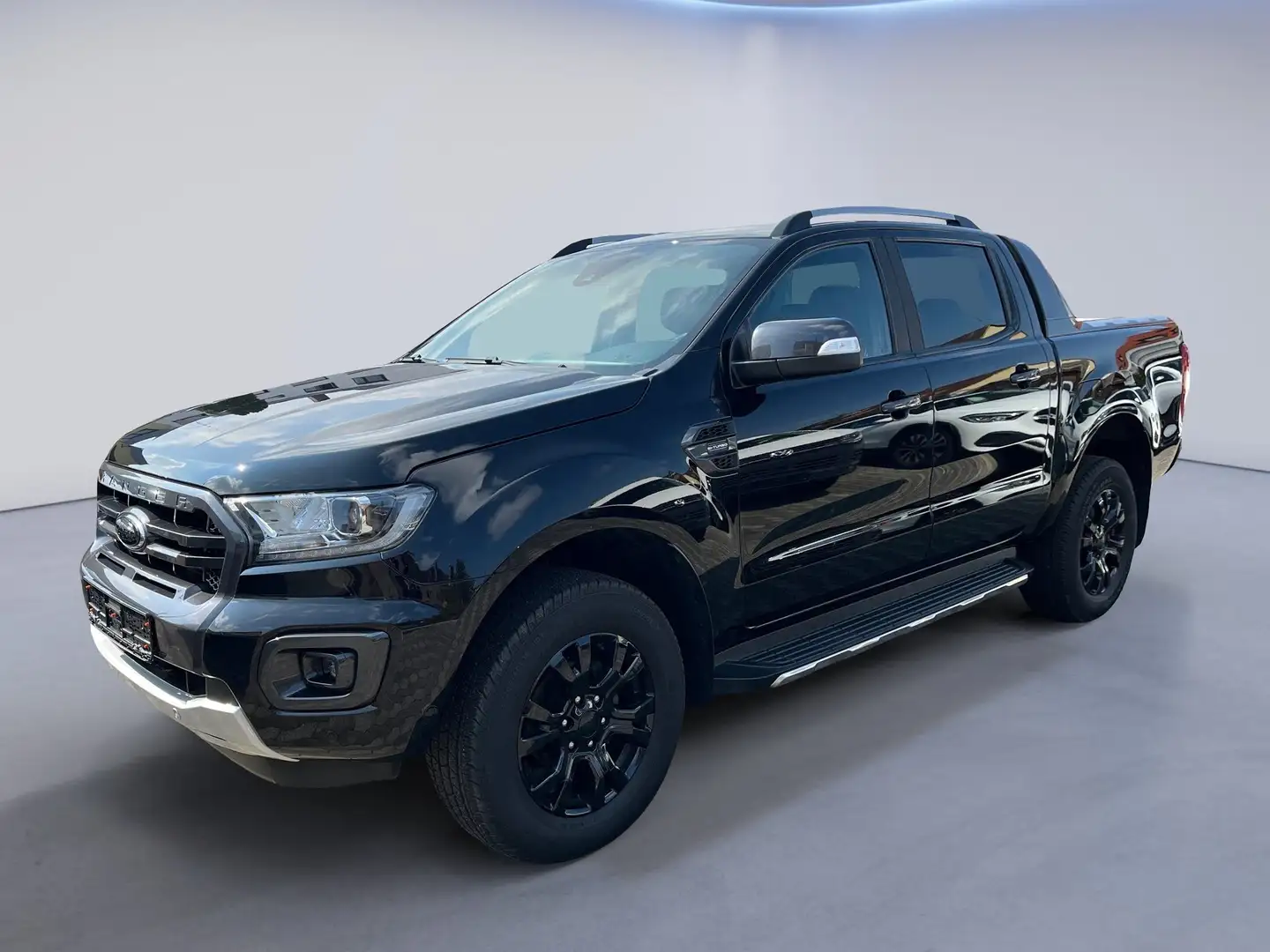 Ford Ranger 2,0 l EcoBlue Autm. Wildtrak+AHK+LED+ACC+El Rollo+ Schwarz - 2