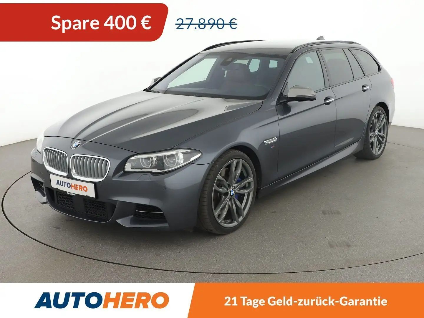 BMW M5 M550d xDrive Aut.*NAVI*LED*ACC*HUD*PDC*CAM*SHZ* Gris - 1