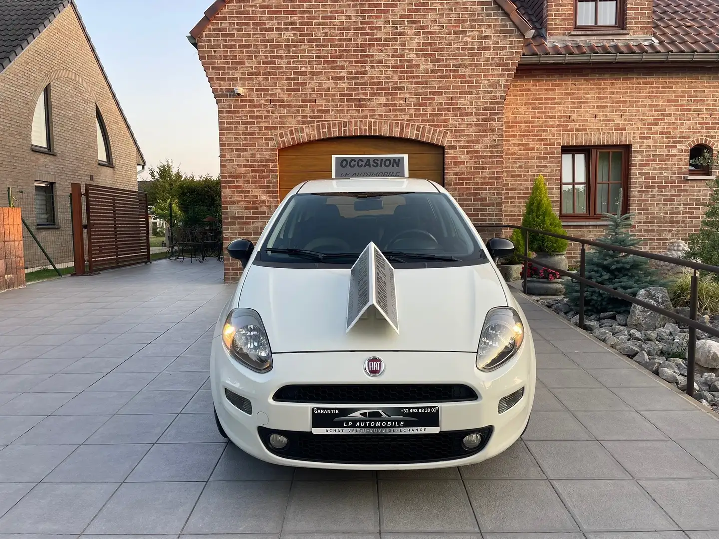 Fiat Punto 🏴0.9 T TwinAir SPORT⚠️GARANTIE 12 MOIS⚠ Blanco - 2