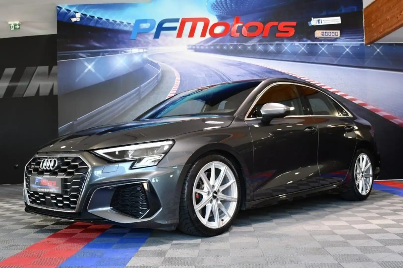 Audi S3 Berline 2.0 TFSI 310 Quattro S-Tronic GPS Virtual  Gris - 2