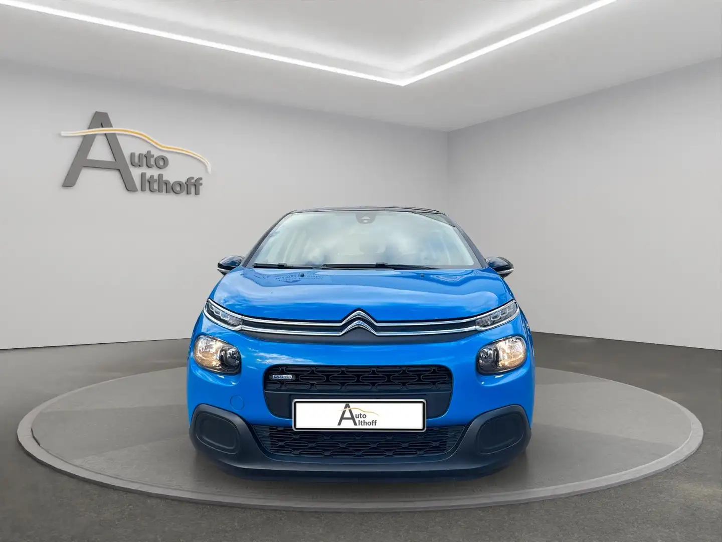 Citroen C3 1.2 PureTech Feel SHZ KLIMA PDC Bleu - 2