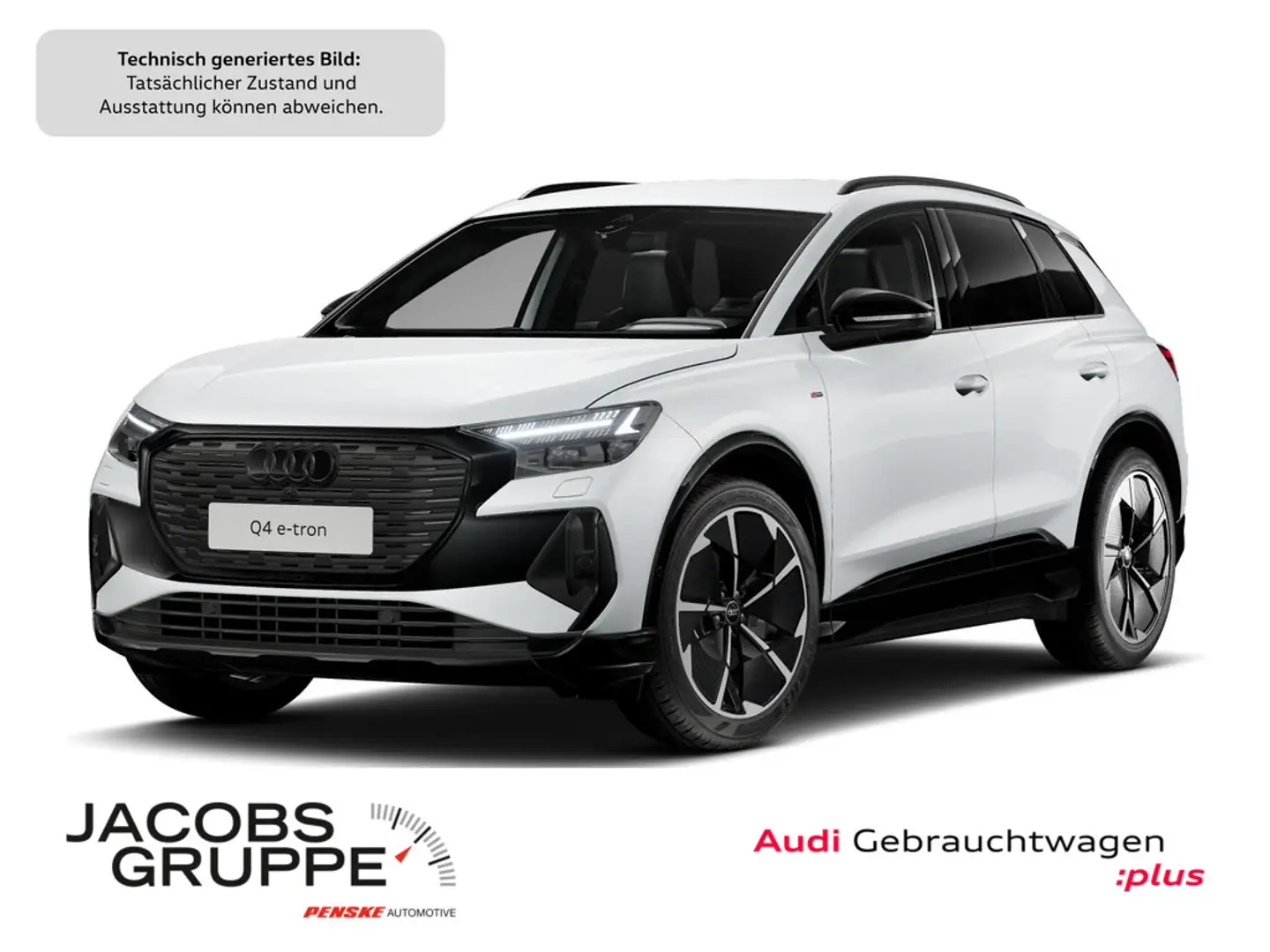 Audi Q4 e-tron Weiß - 1