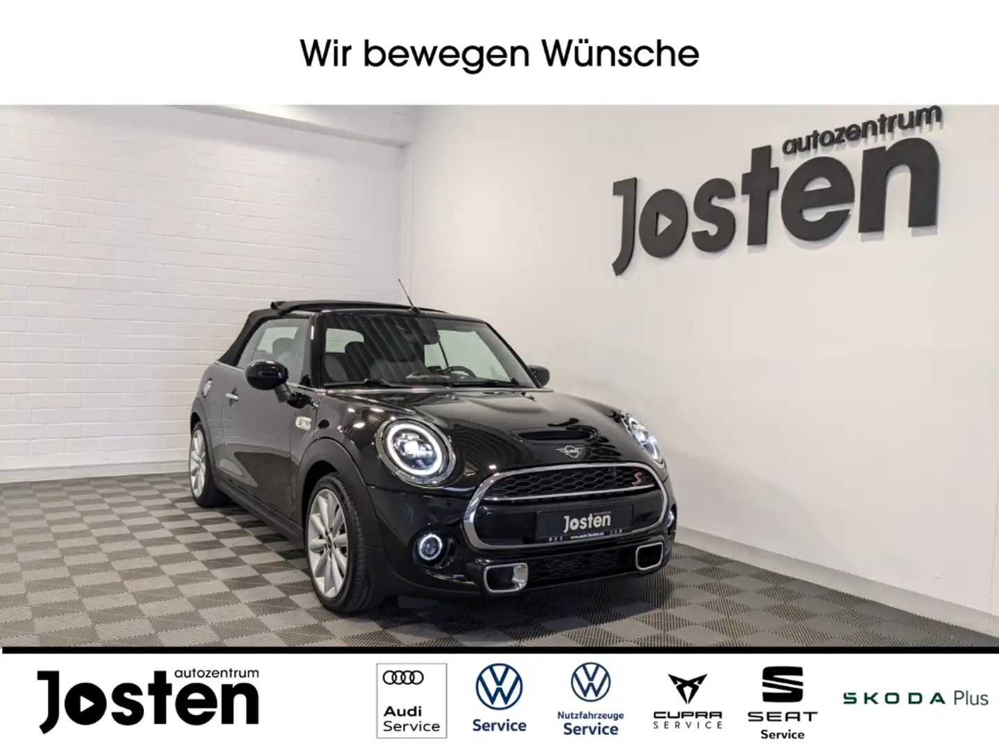 MINI Cooper S Cabrio Chili Boost Navi Sitzhzg. PDC LED DCC Zwart - 1