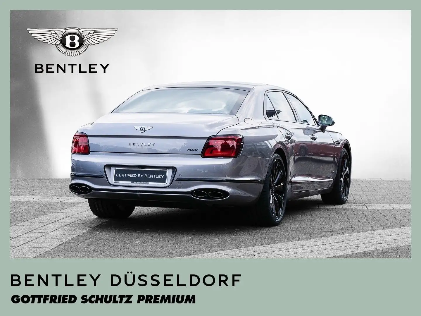 Bentley Flying Spur S Hybrid  // BENTLEY DÜSSELDORF Plateado - 2