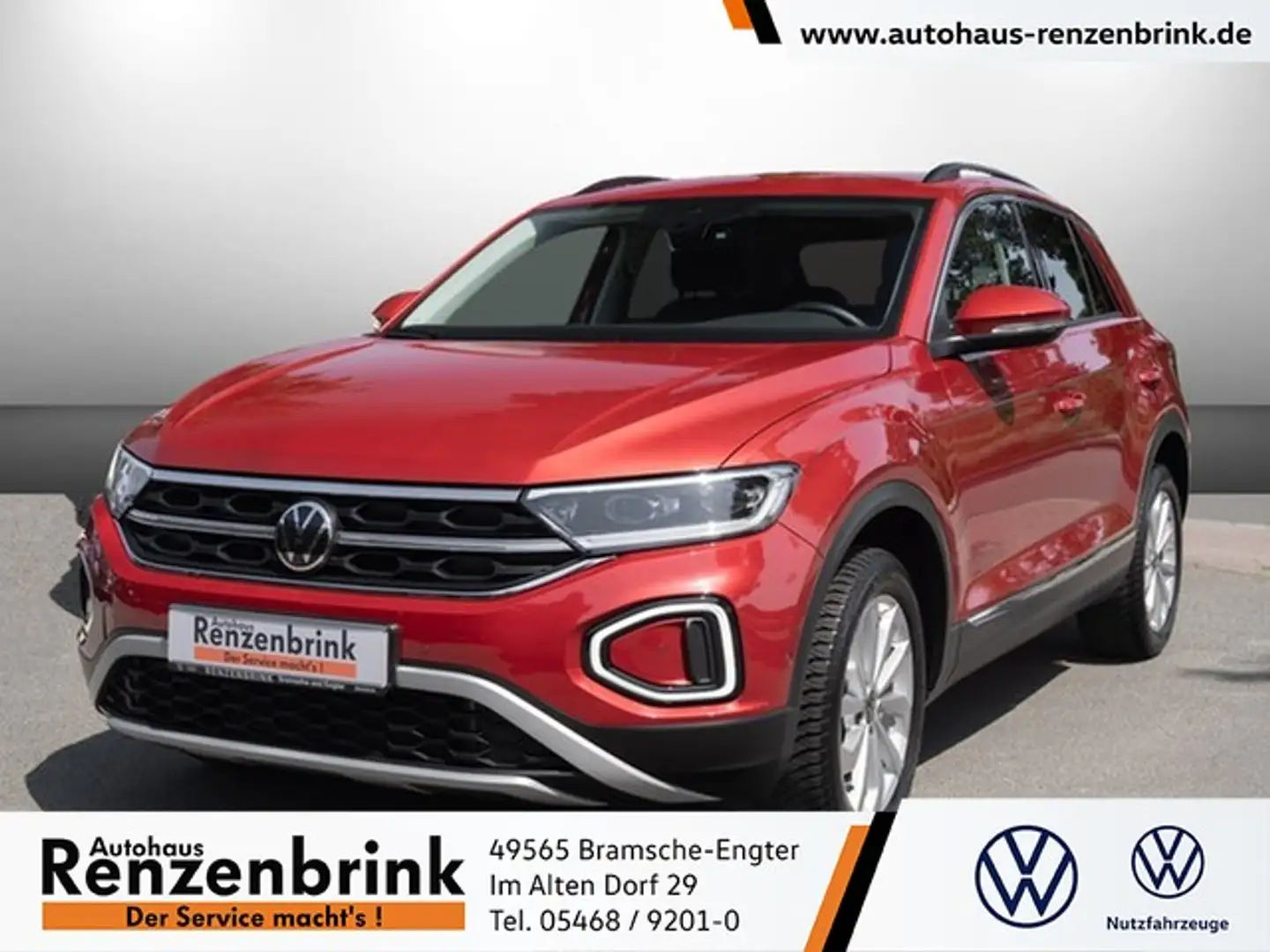 Volkswagen T-Roc Style TSI Kamera ACC el. Heckkl. Standheizung Blau - 1