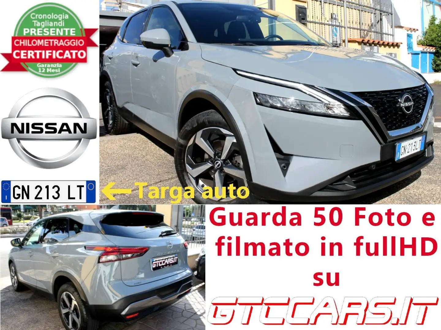Nissan Qashqai mhev N-Connecta Cam360 Nav UNIPRO IVA DEDUCIBILE - 1