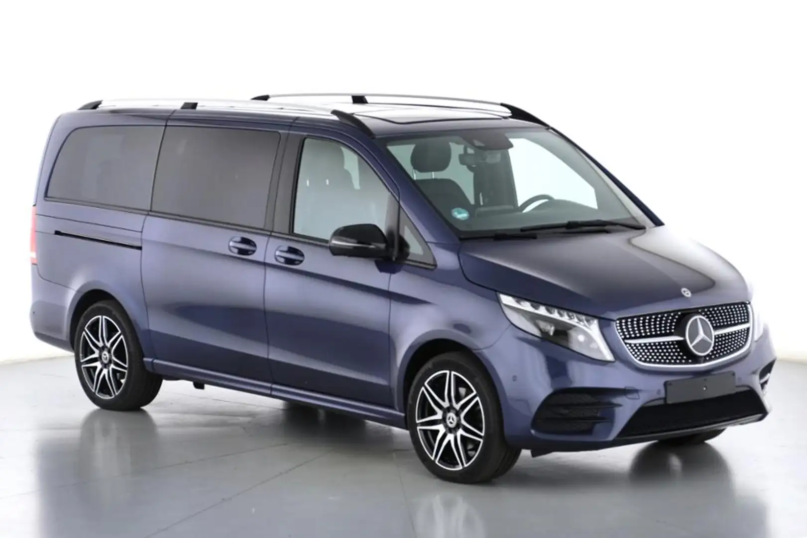 Mercedes-Benz V 300 d 4MATIC AVANTGARDE Lang Night-Paket/AMG Blau - 2