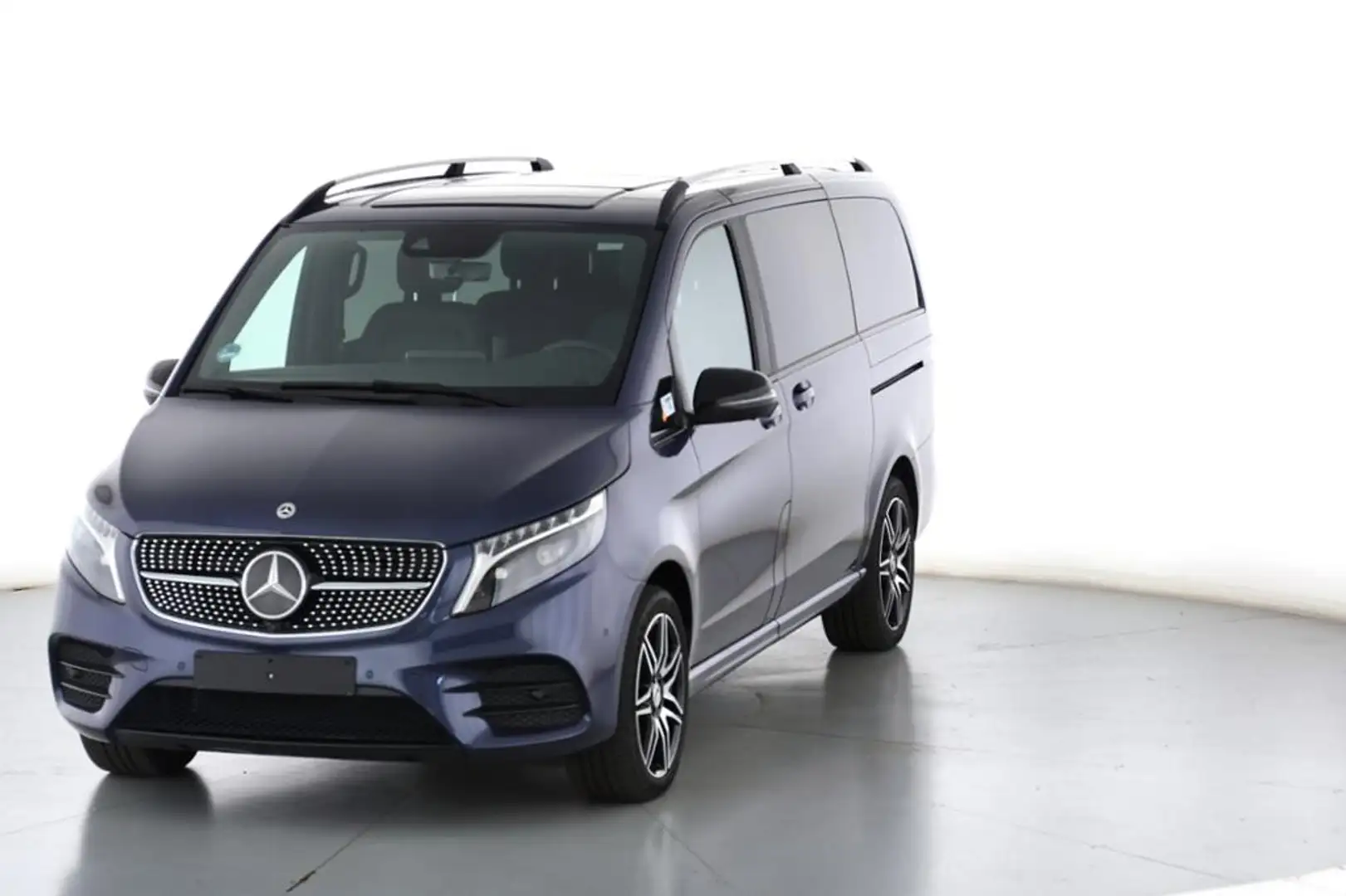 Mercedes-Benz V 300 d 4MATIC AVANTGARDE Lang Night-Paket/AMG Blau - 1