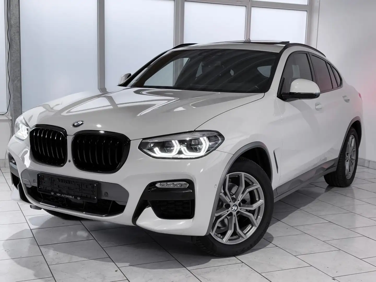 BMW X4 xDrive 20d M Sport X - 360/ACC/AHK/Pano Blanc - 2