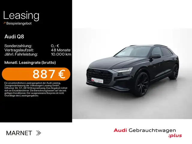 Audi Q8 50 TDI QUATTRO*S line*Pano*Stadt*B&O*HeadUp*A