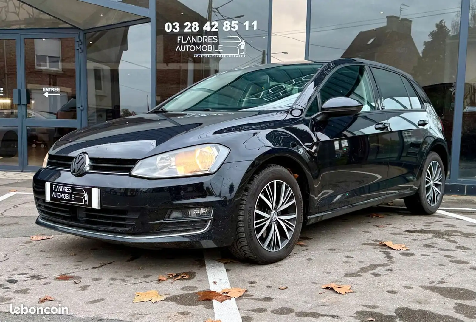 Volkswagen Golf 2.0 TDI 150 Allstar Noir - 1