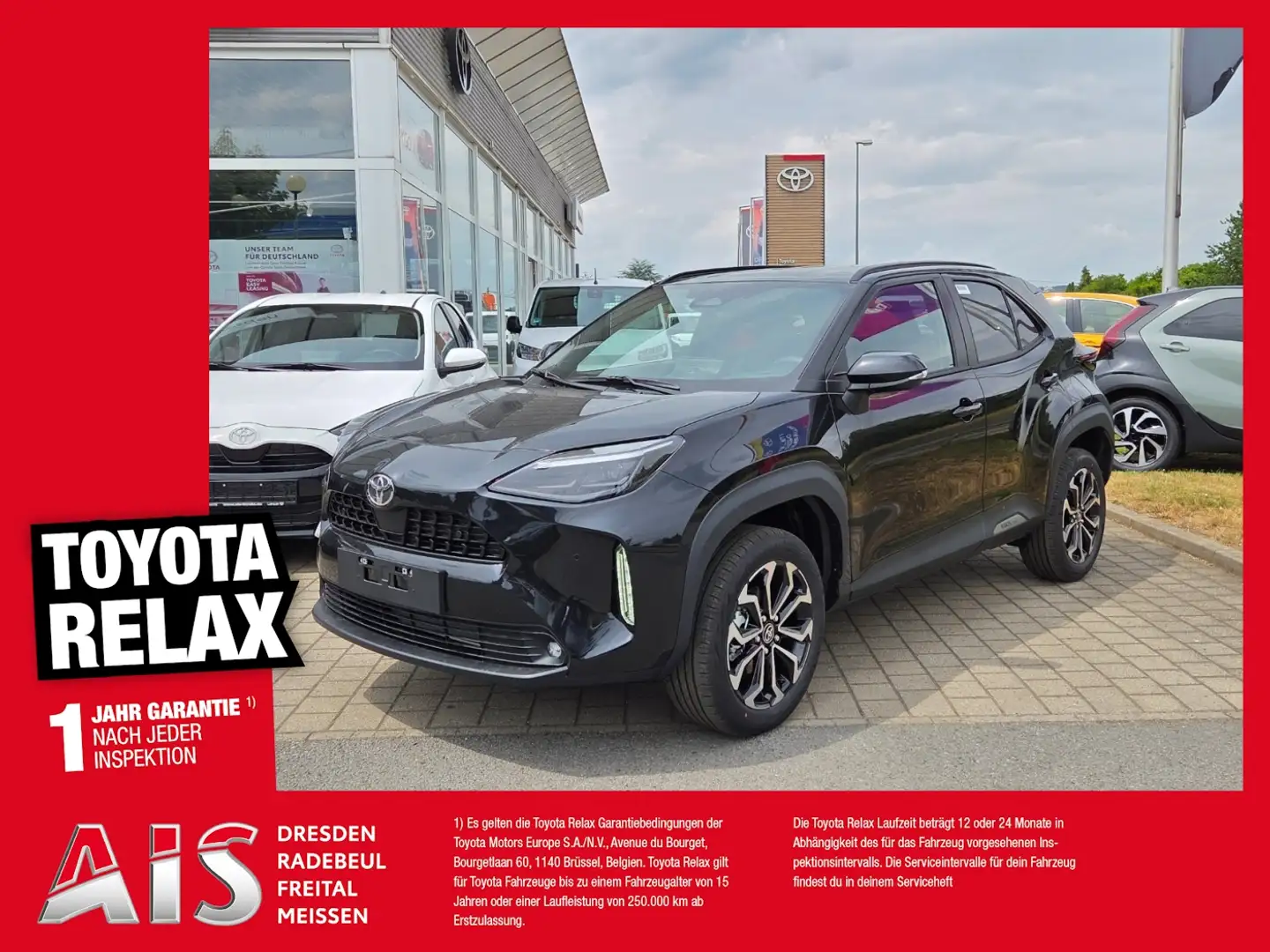 Toyota Yaris Cross 1.5 HSD Teamplayer Schwarz - 1