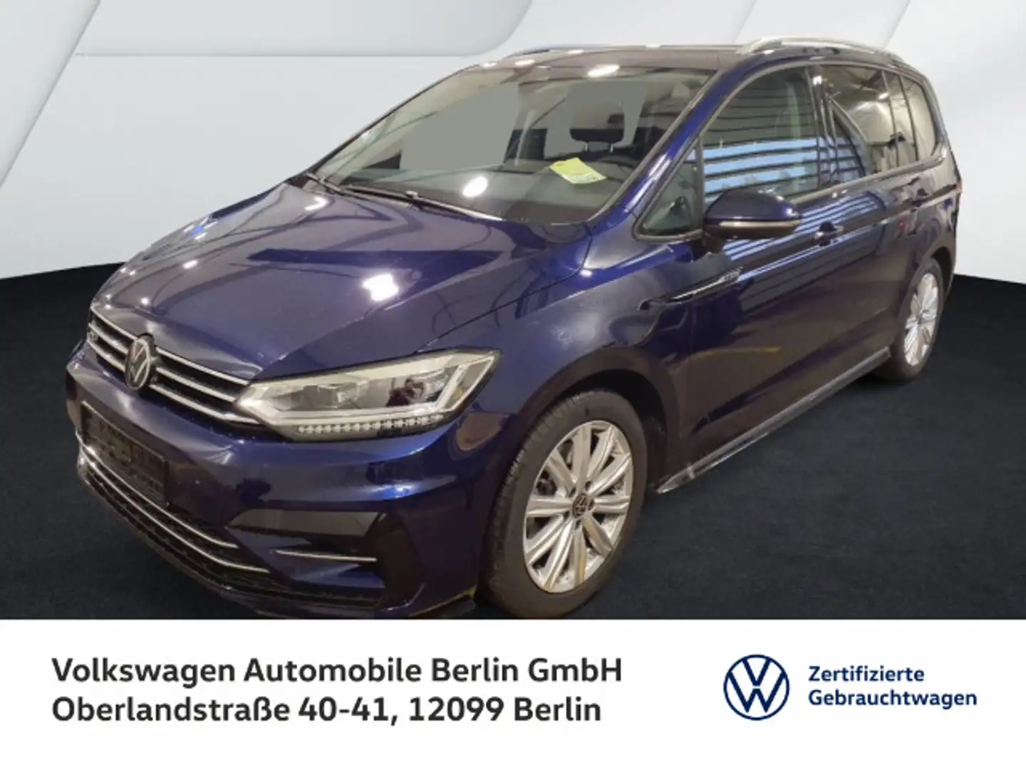Volkswagen Touran 1.5TSI DSG R-Line NAVI KAMERA LED Blau - 1
