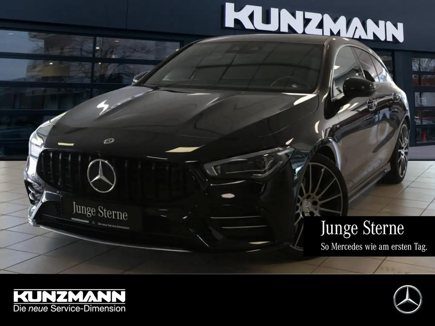 Mercedes-Benz CLA 35 AMG 4M Shooting Brake Panorama AHK Noir - 1