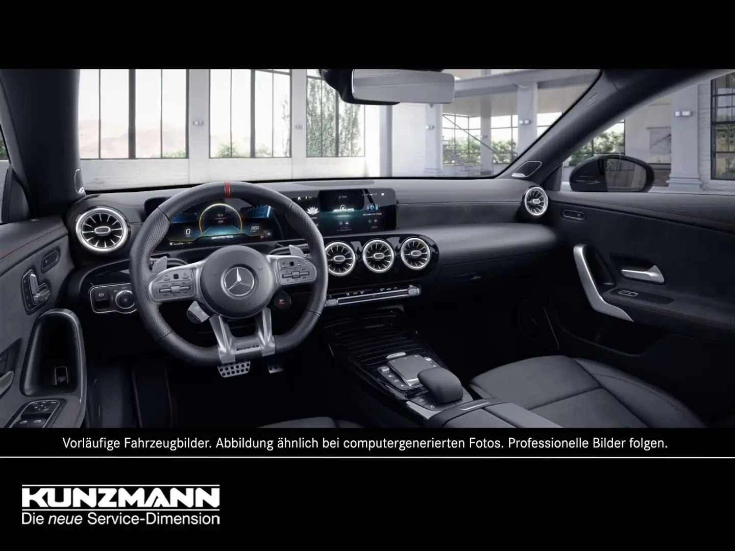 Mercedes-Benz CLA 35 AMG 4M Shooting Brake Panorama AHK Schwarz - 2