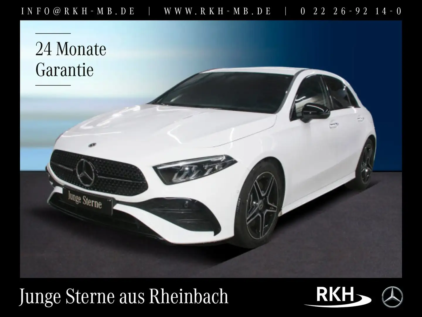 Mercedes-Benz A 250 A 250 4M AMG Line Night/Kamera/Navi/Totw. Styling Blanco - 1