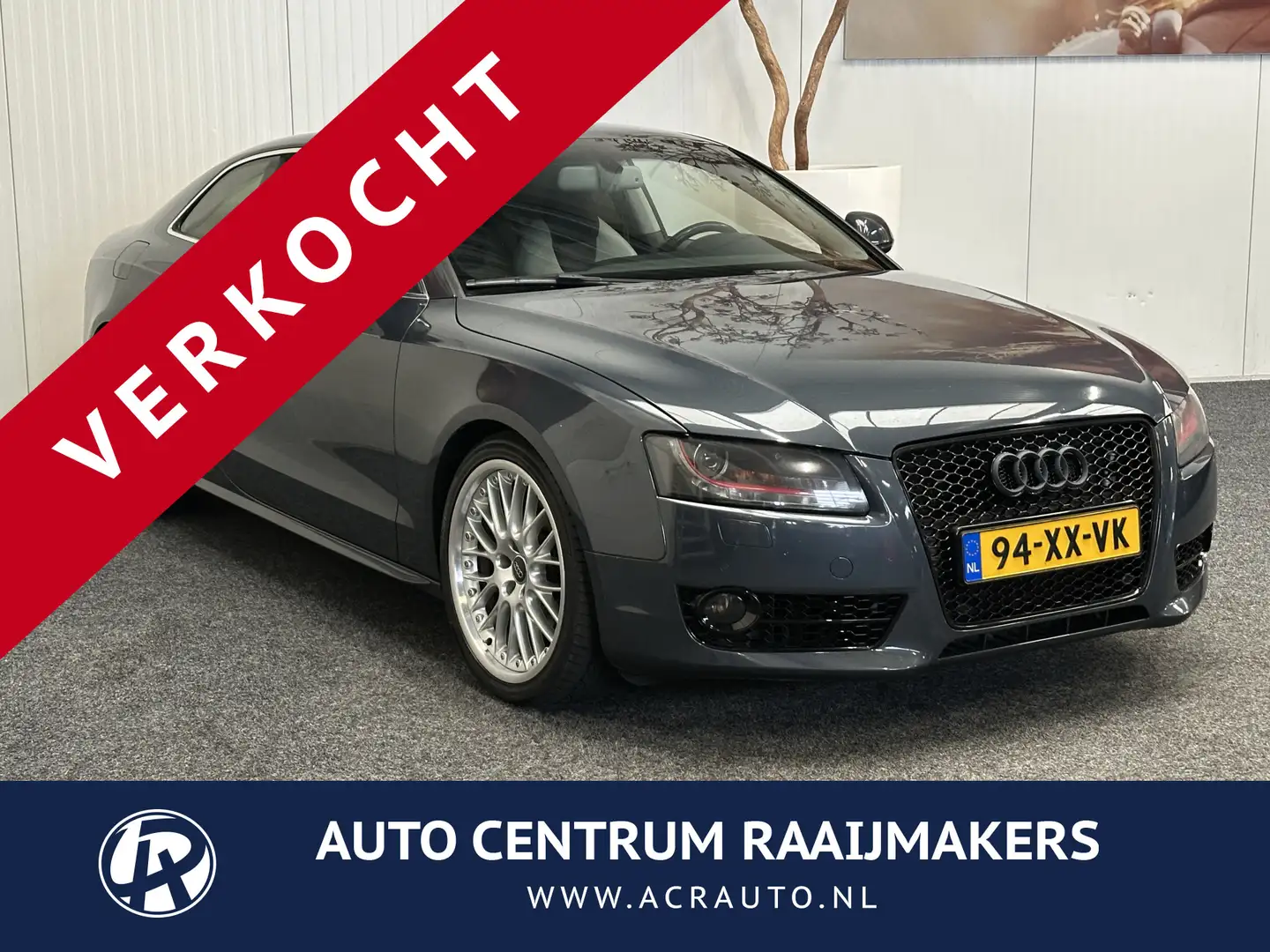 Audi A5 COUPE 3.2 FSI S LINE YOUNGTIMER LEDER CRUISE CONTR Grijs - 1