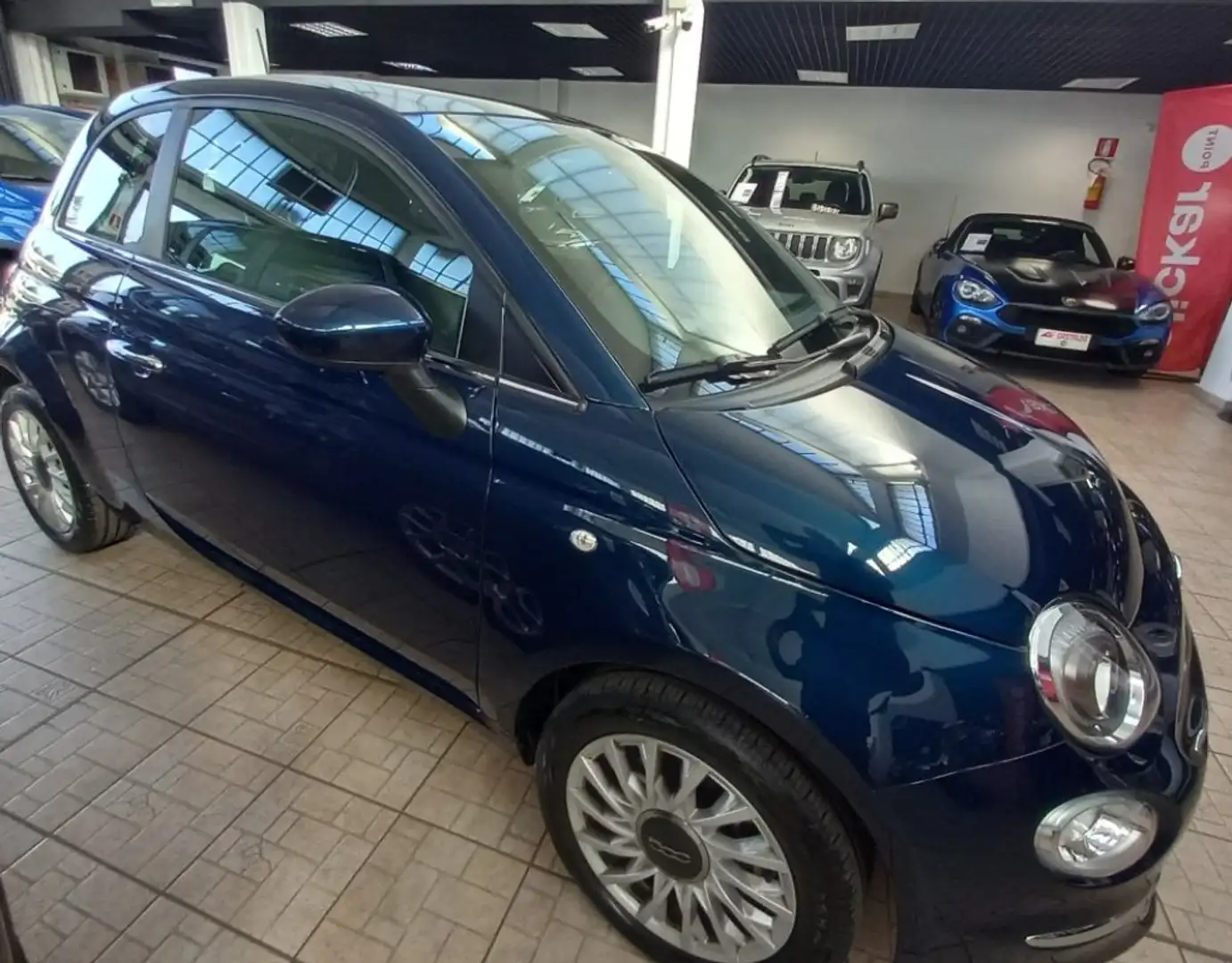 Fiat 500 1.0 Hybrid Dolcevita Albastru - 2