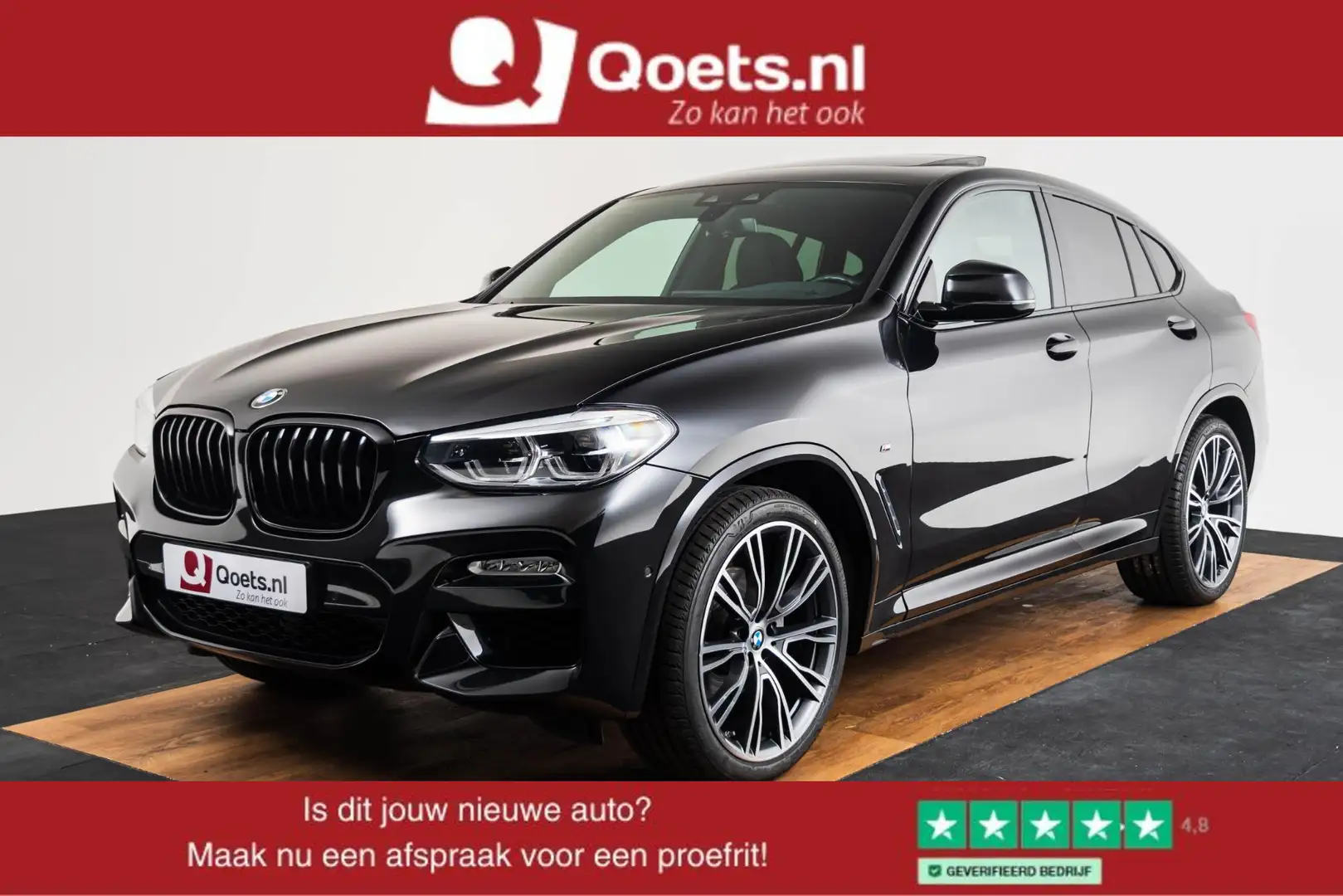 BMW X4 xDrive20i High Executive M-sport - Panoramadak - T Noir - 1