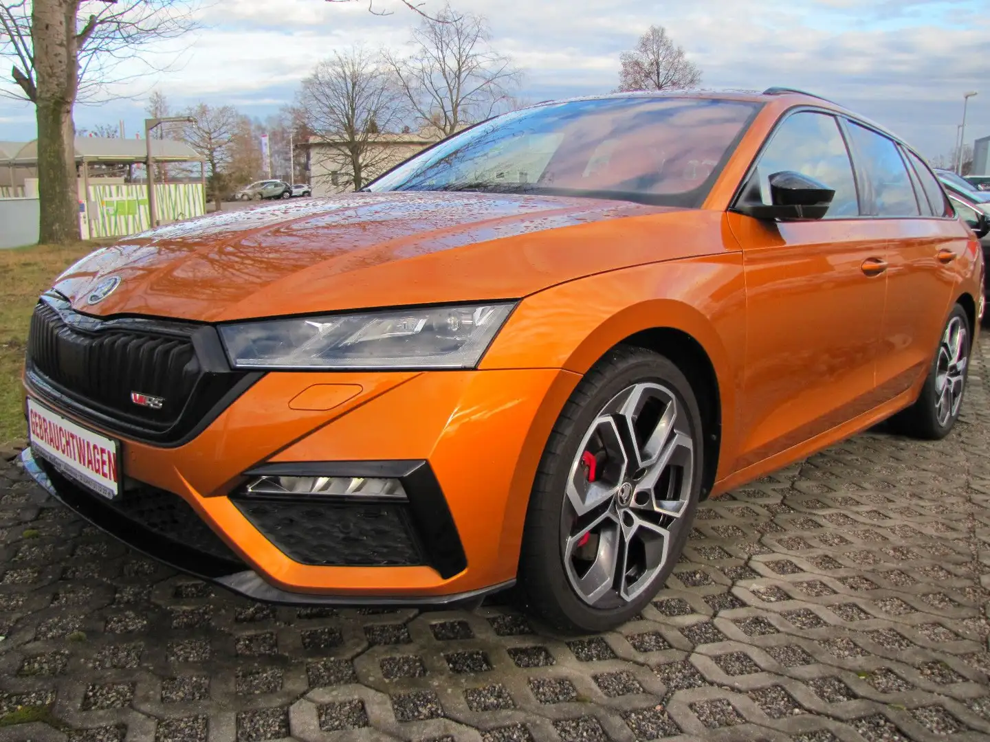 Skoda Octavia Combi RS DSG Orange - 1
