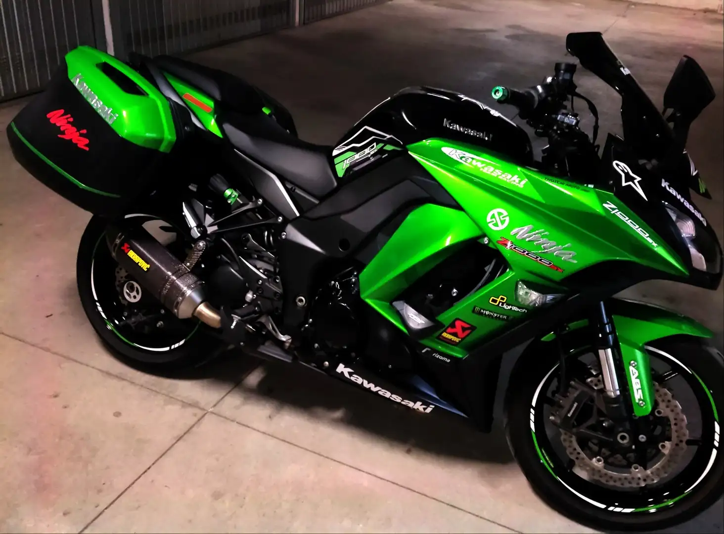 Kawasaki Z1000 SX abs Verde - 1