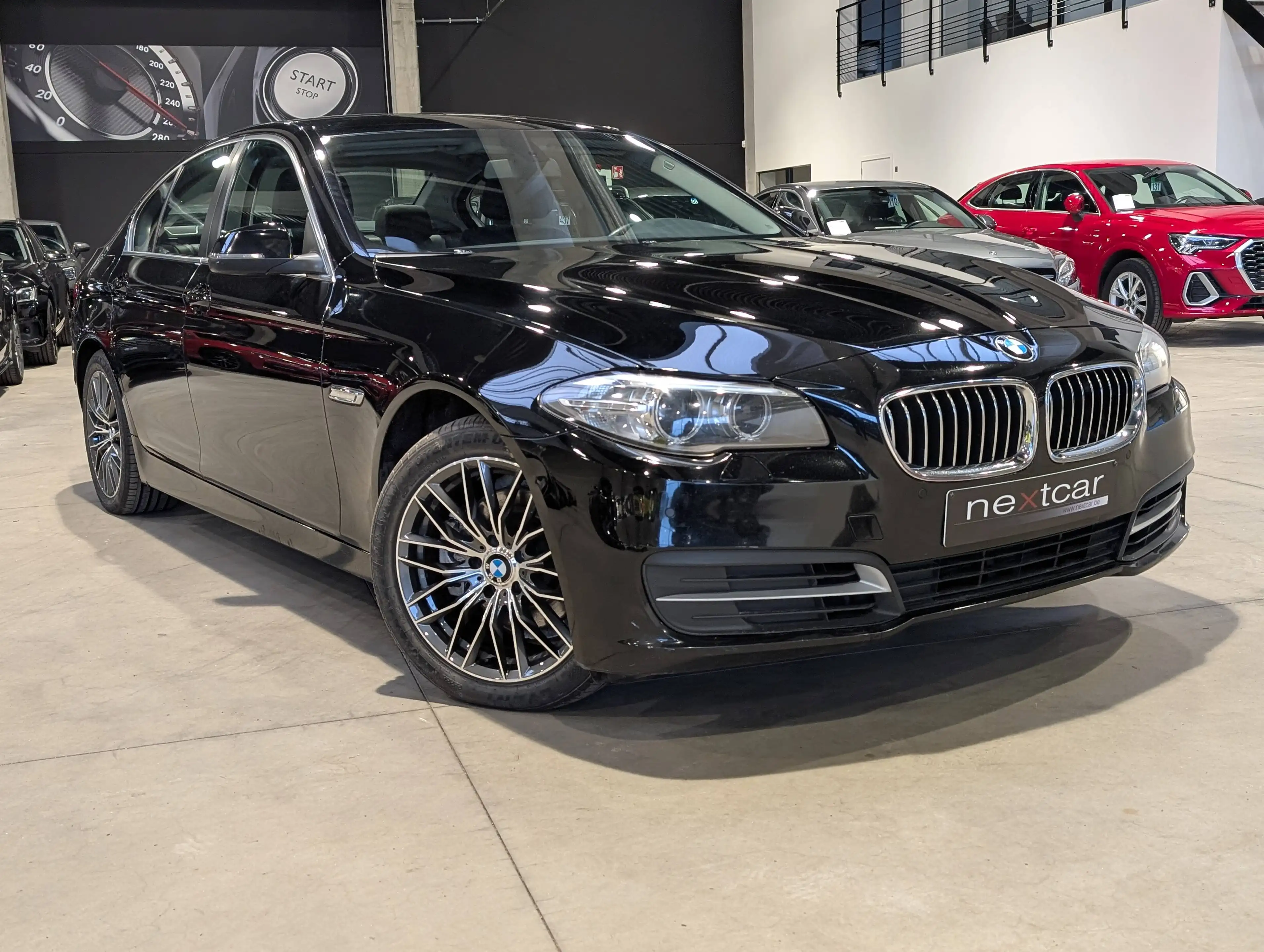 BMW 518 dA Berline **CUIR-FULL LED-NAVI-PARKING-ATTELAGE** — photo 2