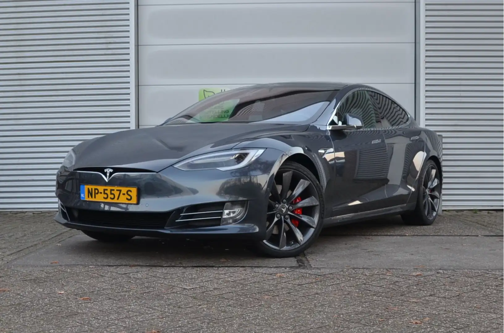 Tesla Model S 100D Performance Free SuperCharge, AutoPilot3.0+FS Grijs - 1