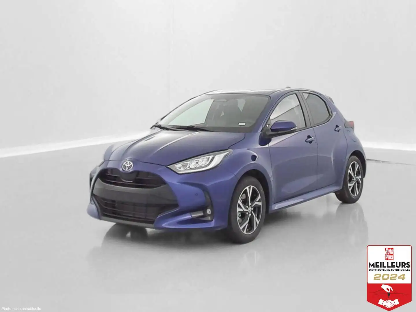 Toyota Yaris Hybride 116h Design e-CVT Bleu - 1