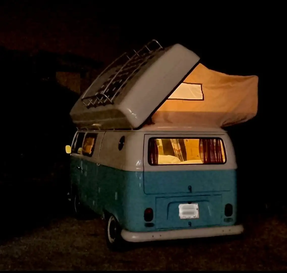 Volkswagen T2 vehiculo vivienda Bleu - 1