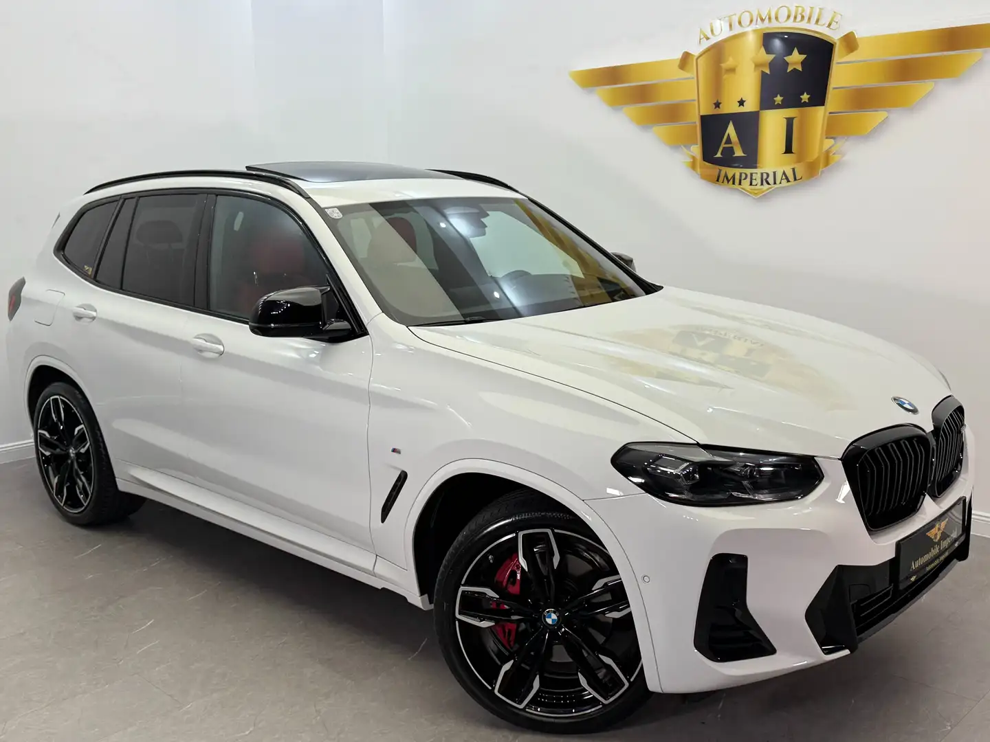 BMW X3 M40i xDrive 48V // 1.BESITZ // PANO // HEAD-UP // Weiß - 1