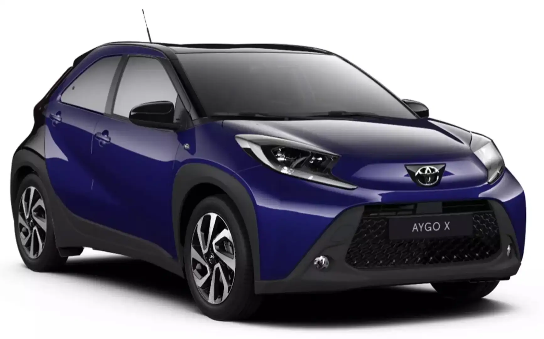 Toyota Aygo 1.0 Teamplayer Klima Kamera Sitzhzg Tempomat Bleu - 1