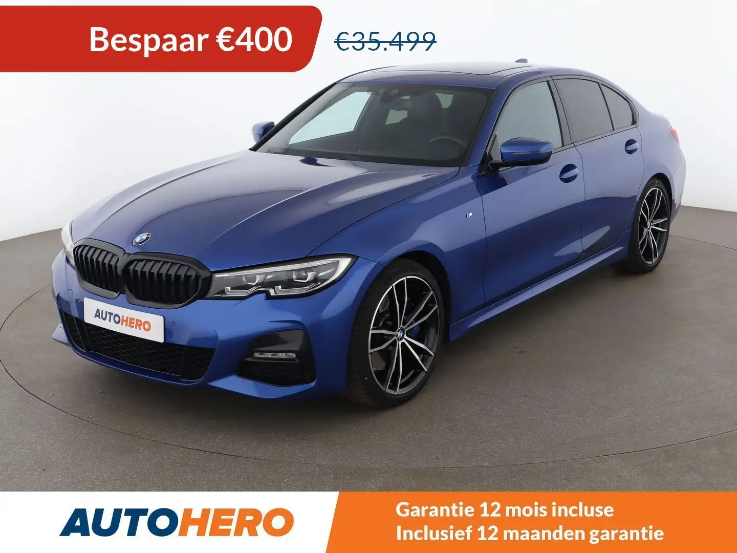 BMW 330 330i M Sport Modrá - 1