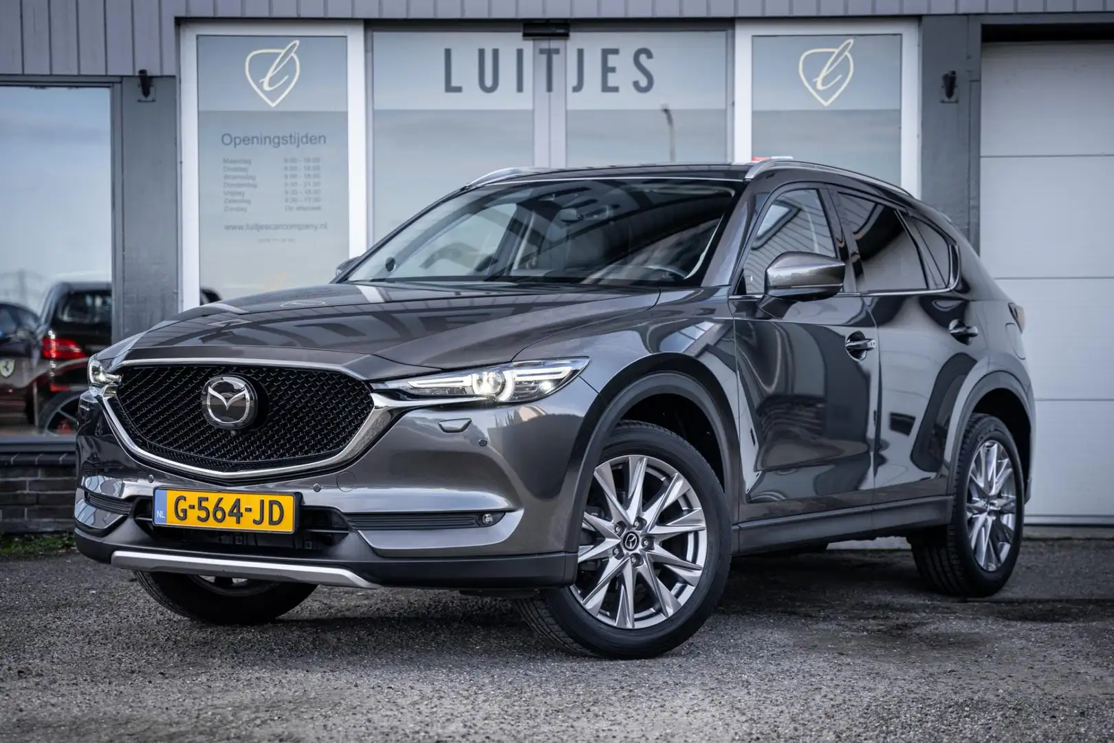 Mazda CX-5 2.0 SkyActiv-G AUT. Luxury Org.NL 1e-eig. Vol-opti Gris - 1